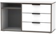 Hong Kong White 95cm TV Unit with Glides Legs