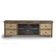 Hopkins TV Unit - Mango Wood - Storage - Large