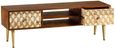 Imphal Mango Wood Geometric 140cm TV Unit