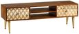 Imphal Mango Wood Geometric 140cm TV Unit