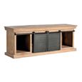 Irondale TV Unit - Mango Wood - Storage