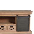 Irondale TV Unit - Mango Wood - Storage