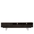Jakara TV Unit - 2 Door - Black Wood