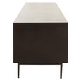 Jakara TV Unit - 2 Door - Black Wood