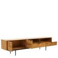 Jakara TV Unit - 2 Door - Natural Wood