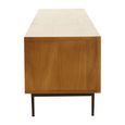 Jakara TV Unit - 2 Door - Natural Wood