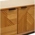 Jakara TV Unit - 2 Door - Natural Wood
