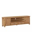 Janelle Storage TV Unit - Large - Rustic Oak