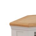 Cotswold Corner TV Unit - 1 Drawer - Oak and Painted