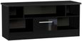 Knightsbridge Black Gloss 110cm TV Unit