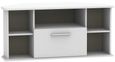 Knightsbridge Grey 115cm Corner TV Unit