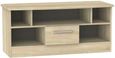 Knightsbridge Oak Effect 110cm TV Unit