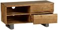 Kota Live Edge Solid Acacia Wood 110cm TV Unit