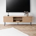 Kyoto Large TV Unit - Storage - 150cm - Oak