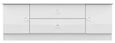Lumiere White Gloss 75cm TV Unit