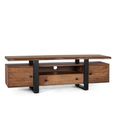 Mangwena Storage Large TV Unit - Reclaimed Wood