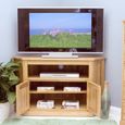 Mobel Oak Corner TV Cabinet