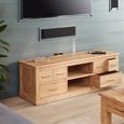 Mobel Oak Wide TV Cabinet