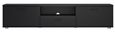 Media Black Large Storage TV Unit