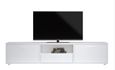 Media White Large Storage TV Unit