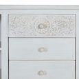 Medio Storage Large TV Unit - White Mango Wood