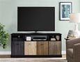 Merced Black TV Console for Screen upto 60in - 1769196PCOMUK