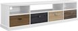 Merced White TV Console for Screen upto 65in - 1773096PCOMUK