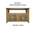 Opus TV Unit - 2 Door - Oak