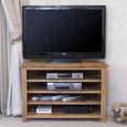 Opus Corner TV Unit - Oak