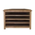 Opus Corner TV Unit - Oak