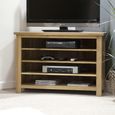 Opus Corner TV Unit - Oak