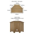 Opus Corner TV Unit - Oak