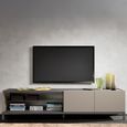 Modern Kali TV Unit - 2 Door - Taupe