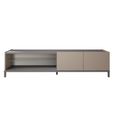 Modern Kali TV Unit - 2 Door - Taupe