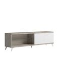 Modern Treviso TV Unit - 202cm - White