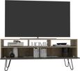 Manhattan Grey Large TV Unit with Hairpin Legs