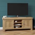Normandy TV Unit - 2 Door - Oak