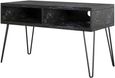 Nowata Athena Black Marble Effect TV Stand upto 42in - 1748899COMNUK