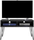 Nowata Athena Black Marble Effect TV Stand upto 42in - 1748899COMNUK
