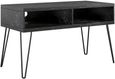 Nowata Athena Black Marble Effect TV Stand upto 42in - 1748899COMNUK