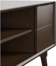 Nowata Brittany Walnut TV Stand upto 55in - 8753801COMNUK