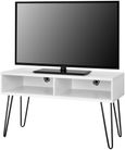 Obion Retro TV Stand in White - 1837015COMUK