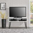 Obion Retro TV Stand in White - 1837015COMUK