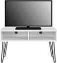 Obion Retro TV Stand in White - 1837015COMUK