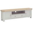 Salcombe TV Unit - Storage Large - Grey Oak