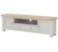 Salcombe TV Unit - Storage Large - Grey Oak
