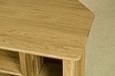 Shaker Oak Corner TV Unit