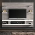 Silver Grey Wall Unit