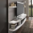 Silver Grey Wall Unit