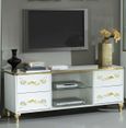Sofia White Italian 160cm TV Unit